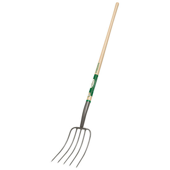 Image sur FOURCHE 5DENTS MANCHE BOIS