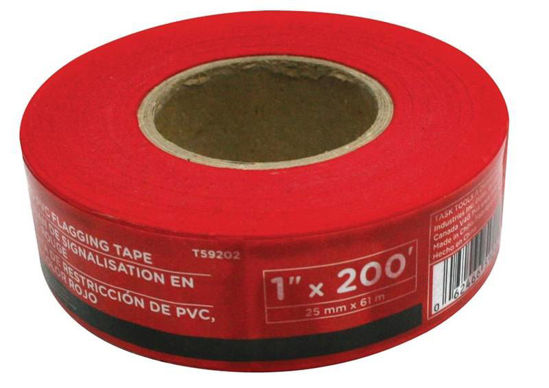Image sur RUBANS DE T59202  ROUGE 1" X