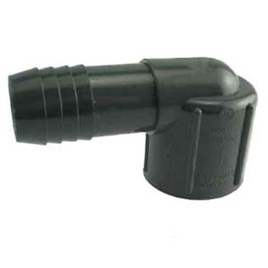 Image sur COUDE COMBINE F UPVCFE-07 NOIR