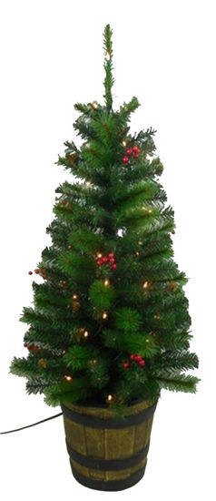 Image sur SAPIN 4 PI PO BARIL DE WHISKY