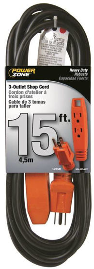 Image sur CABLE ATELIER 3PRISES NOIR/ORN