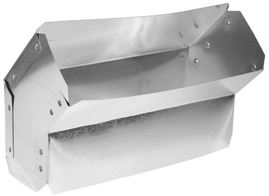 Image sur COUDE PLAT 45  3,25 X 10 GALV