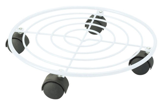 Image sur SUPP ROUL PLANTOIR BLANC 16PO