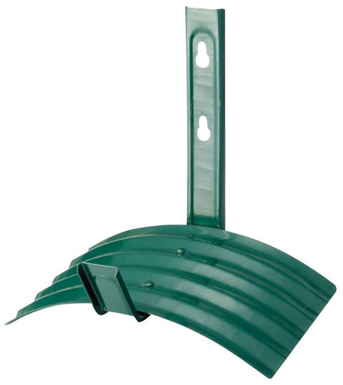 Image sur SUPPORT TUYAU METAL FINI VERT
