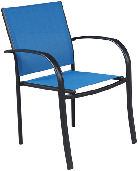 Image sur CHILIENNE SALON BELVEDERE BLEU