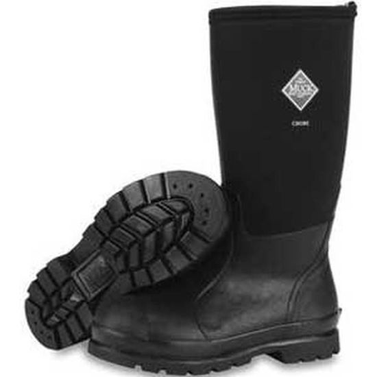 Image sur BOTTES M-5 F-6 BOUT ACIER NOIR