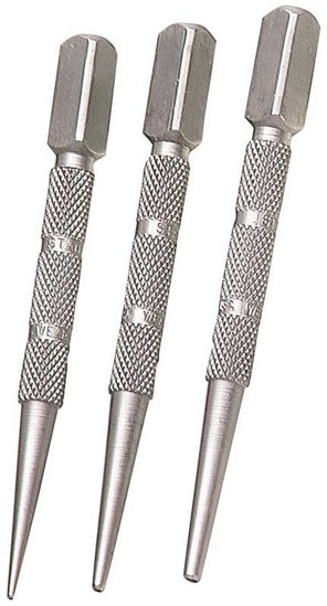 Image sur CHASSE-CLOU T TE CARREE 3 PIEC
