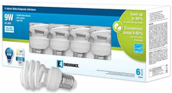 Image sur AMPOULE FL 10296 T2 9W 120V 6/