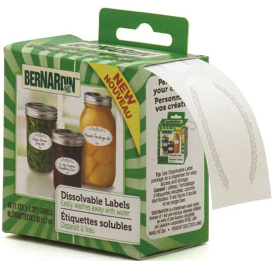 Image sur ETIQUETTES SOLUBLES BERNARDIN