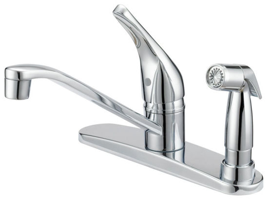 Image sur ROBINET CUISINE 8PO LEVIER CHR