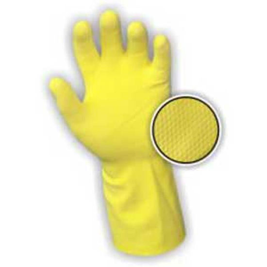 Image sur GANT LATEX 901RL JAUNE