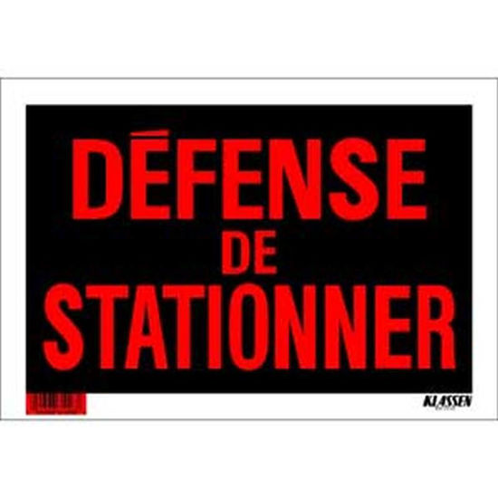 Image sur DEFENSE DE STATI 1170740-8X12"