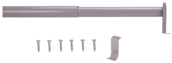 Image sur ROD CLOSET ADJ 48-72IN SILVER