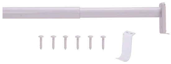 Image sur ROD CLOSET ADJ 72X120IN WHITE