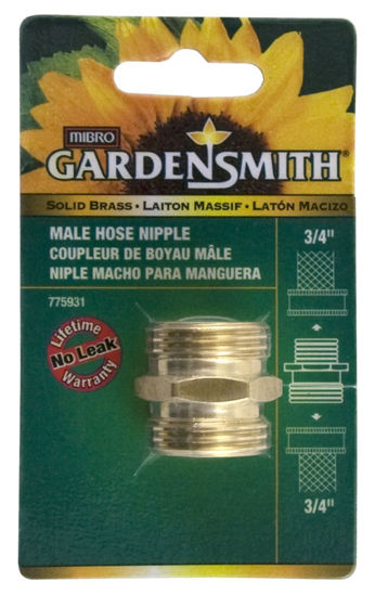 Image sur NIPPLE HOSE MALE 3/4IN X 3/4IN