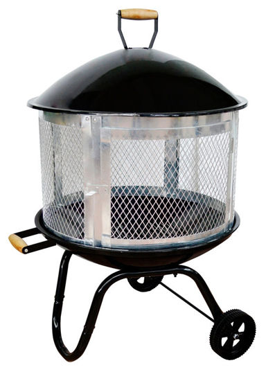 Image sur FOYER EXTERIEUR ACIER 28 POUCE