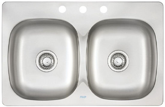 Image sur EVIER DOUBLE PDL2031/3  EVIER