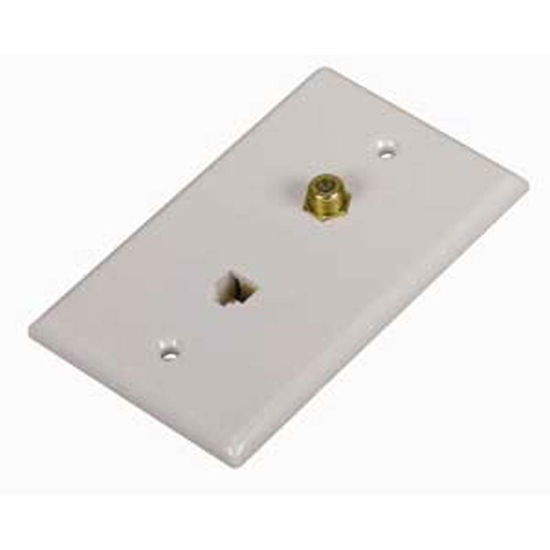 Image sur PRISE COAXIALE CTP062WH BLANC