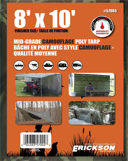 Image sur UTILITAIRE 57004 8' X 10' CAMO