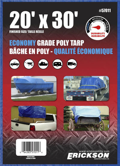 Image sur UTILITAIRE 57011 BACHE 20' X 3