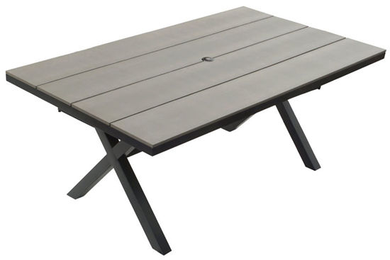 Image sur TABLE   MANGER ALU ISABEL 42 X