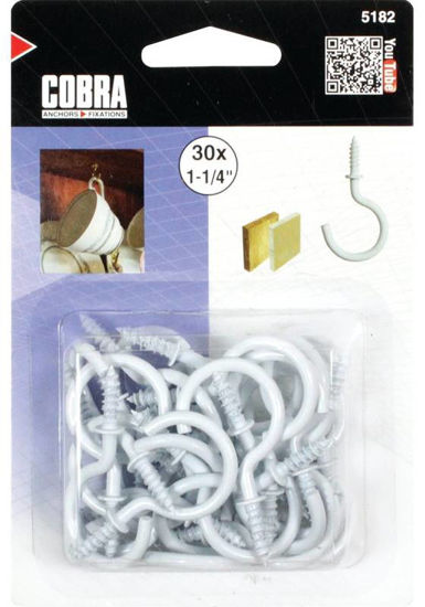 Image sur CROCHET A TASS 5182 1-1/4" BLC