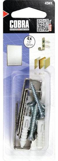 Image sur SUPPORT A MIRROIR 2P 4341 1/2"