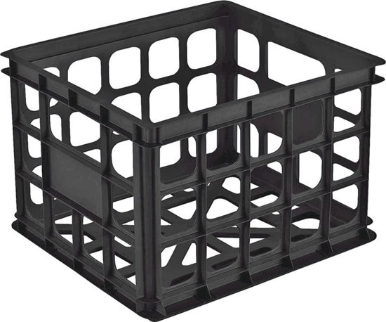 Image sur CAISSE DE LAIT 15X13X10 NOIR