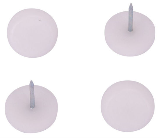 Image sur GLIDE PLASTIC NAIL 7/8IN WHITE