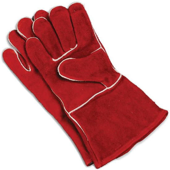 Image sur GLOVES FIREPLACE COWHIDE LTHR