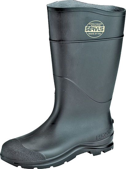 Image sur BOTTE PVC BOUT ACIER UNI 16 PO