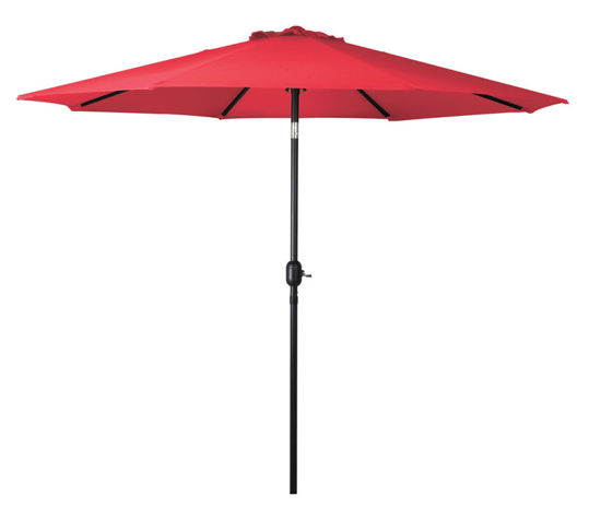 Image sur PARASOL DE MARCHE ROUGE 9 PI
