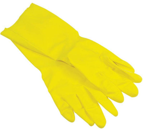 Image sur GLOVE LATEX CLEANING YLW MED