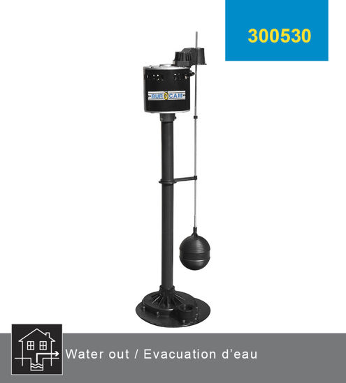 Image sur POMPE PUISARD A COLONNE 1/2CV 115