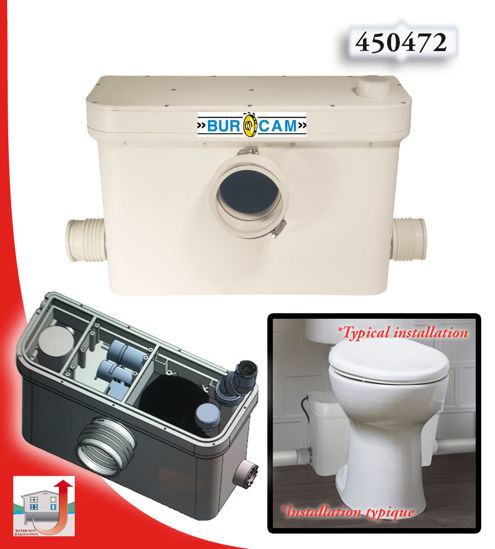 Image sur SYSTEME DE BROYEUR 115V FLO 3/4