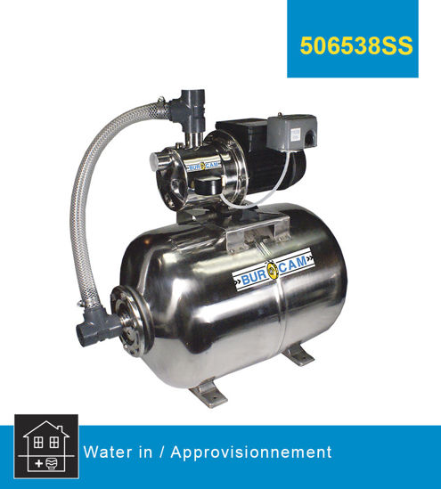 Image sur POMPE JET RESERVOIR ML60H 3/4 115