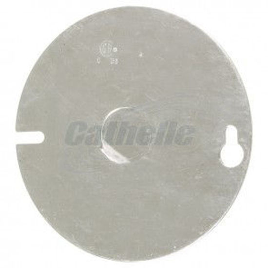 Image sur COUVERT ROND 4" A DEBOUCHURE