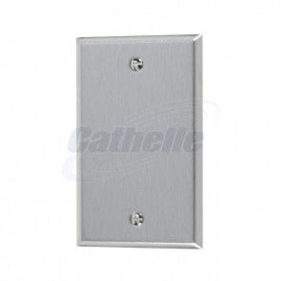 Image sur PLAQUE SIMPLE UNIE INOX.#430