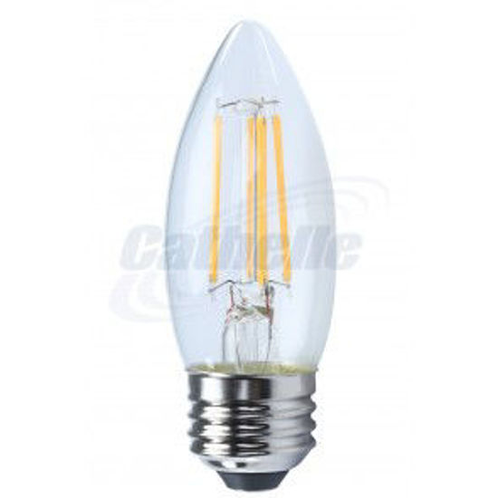 Image sur 4W DEL B11 CLAIR 27K CULOT E26