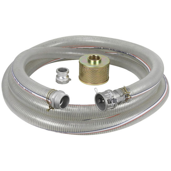 Image sur ENS TUYAU D'ASPIRATION PVC 2"X25P