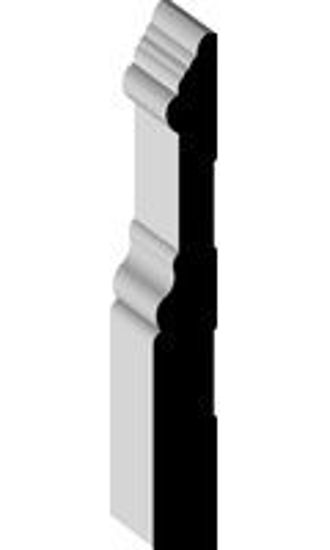 Image sur MDF PRE-PEINT PLINTHE 5/8 X 5 X 8